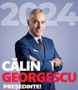 CALIN GEORGESCU - PREȘEDINTE afiș